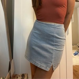 Wild Fable Denim Stretch Mini Skirt, Sz 4